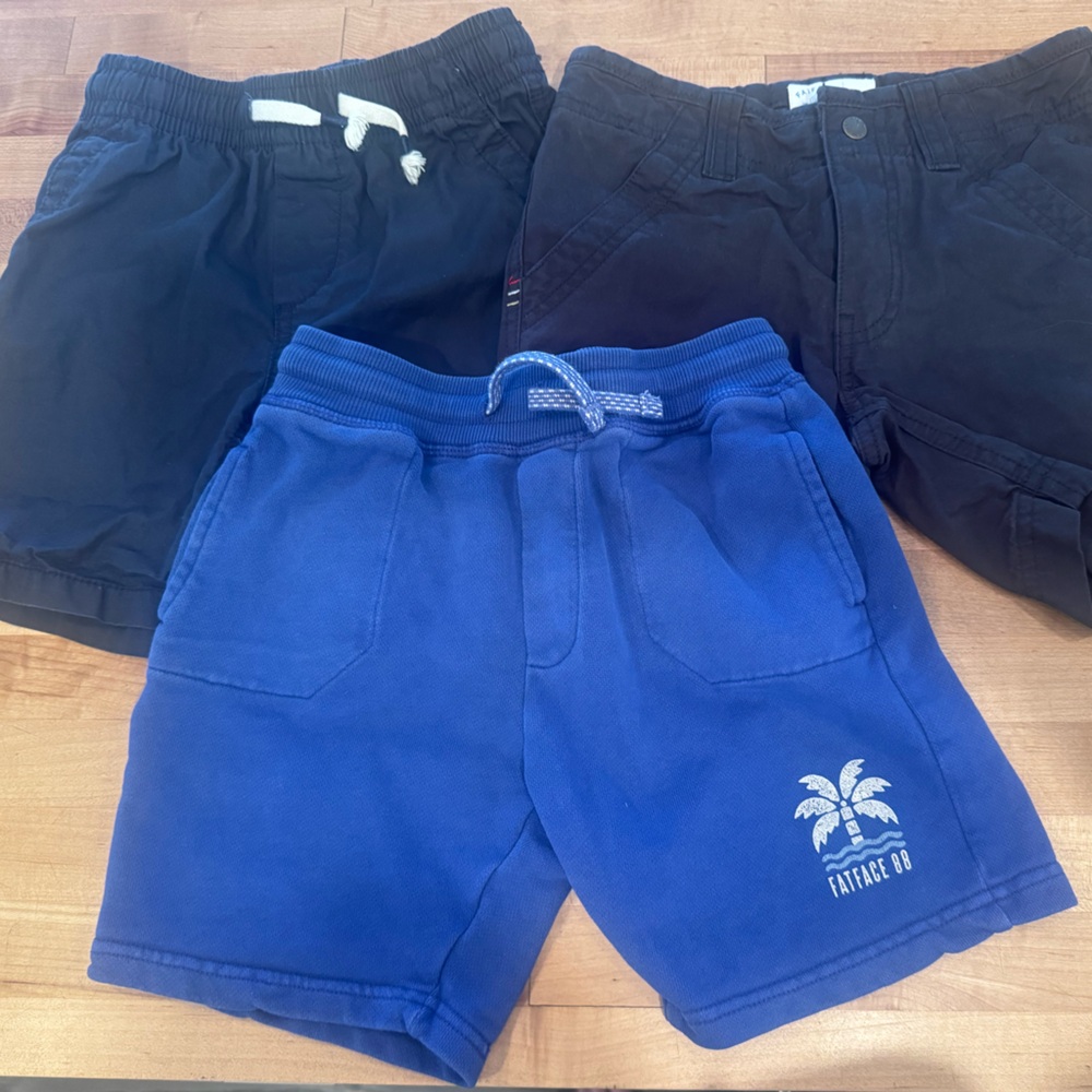 Kids Short Bundle - 2 Fat Face, 1 Gap.